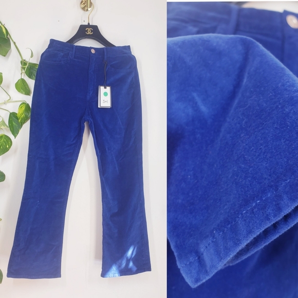 New 3X1 W3 Velvet Higher Ground straight jeans 26 - Picture 4 of 16